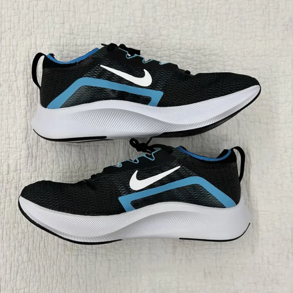 Nike Zoom Fly 4 Mens Size 12 Black Chlorine Blue Shoes